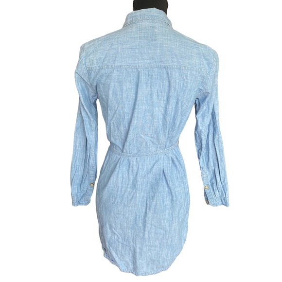 American Eagle Denim Button Down Tunic Shirt - Picture 7 of 7